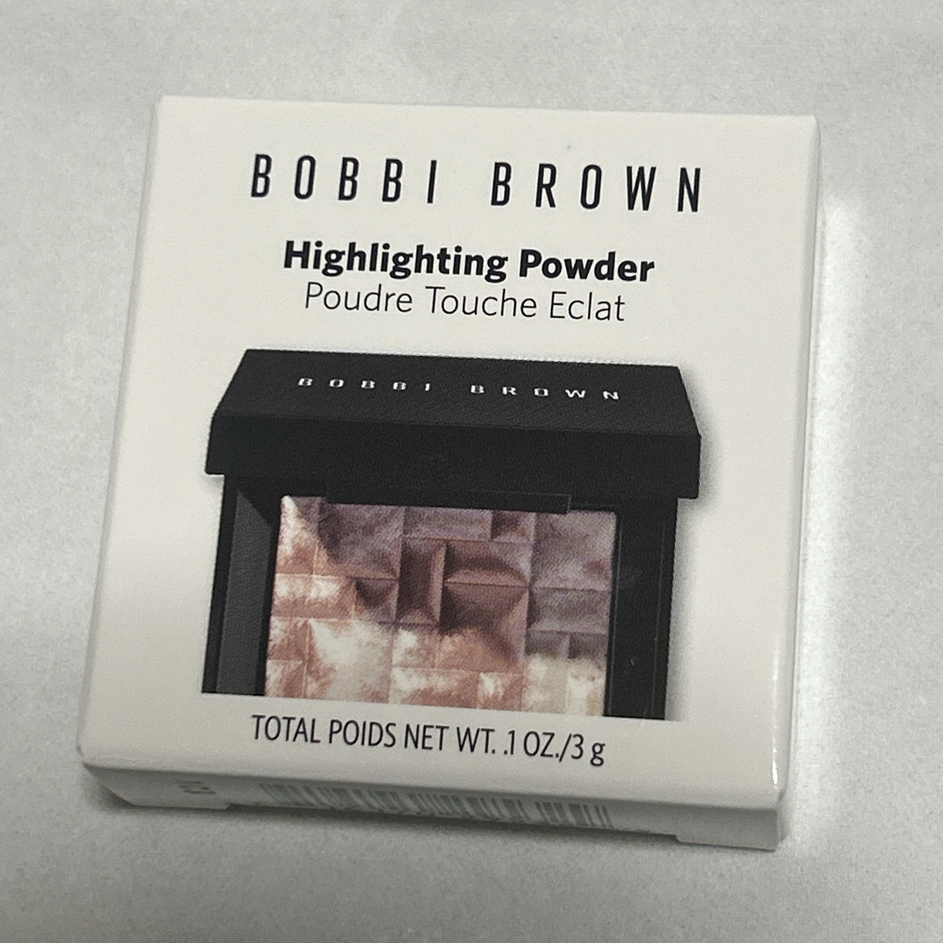 ハイライティング パウダー 01 ピンクグロウ(ミニ)/BOBBI BROWN/パウダーハイライトを使ったクチコミ（2枚目）