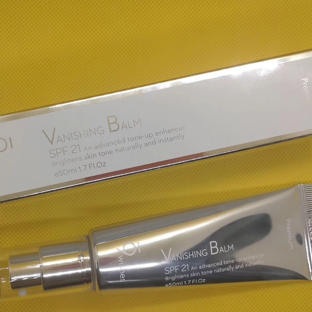 バニシングバーム プレミアム トーンアップ SPF21/9Wishes/化粧下地を使ったクチコミ(1枚目)