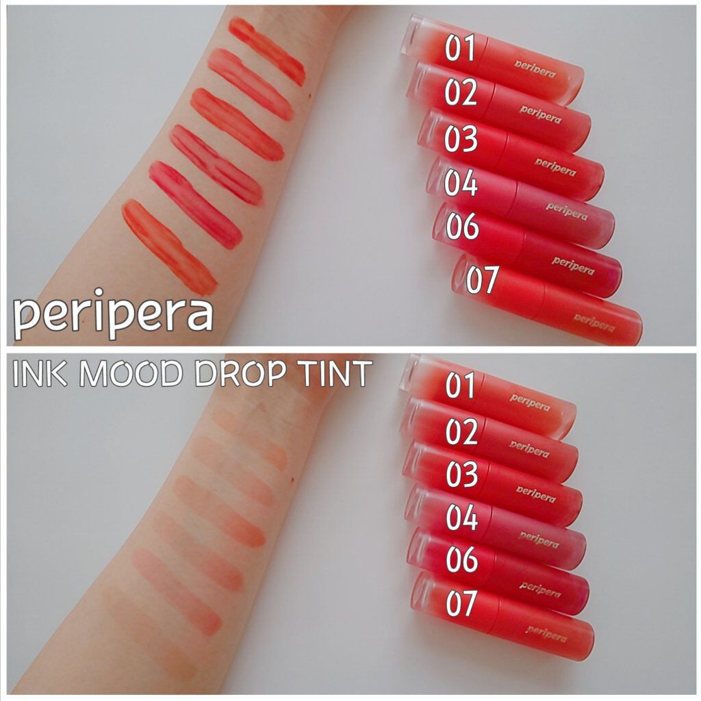 インク ムード ドロップ ティント/PERIPERA/リップグロスを使ったクチコミ（1枚目）