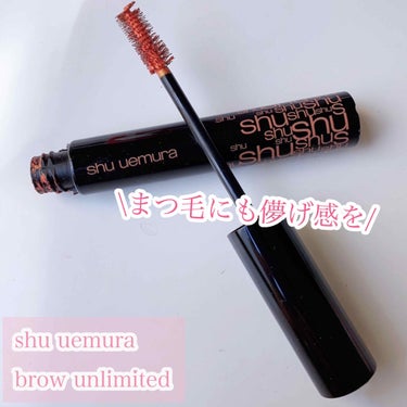 shu uemura ブローアンリミテッドのクチコミ「
✱brow unlimited/shu uemura✱
✓crashed orange/クラ.....」（1枚目）