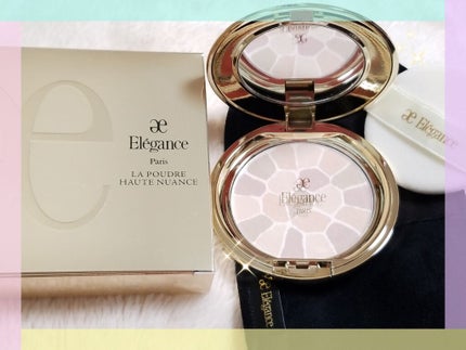 ラ プードル オートニュアンス/Elégance/プレストパウダーを使ったクチコミ(2枚目)