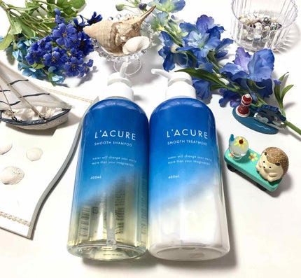 スムースシャンプー/スムーストリートメント/L'ACURE/市販シャンプーを使ったクチコミ(1枚目)