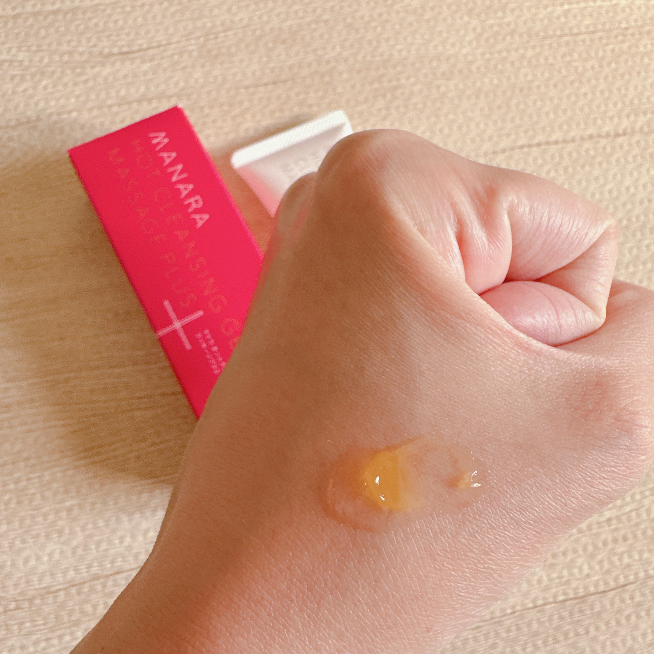 ホットクレンジングゲル マッサージプラス/マナラ/クレンジングジェルを使ったクチコミ（3枚目）