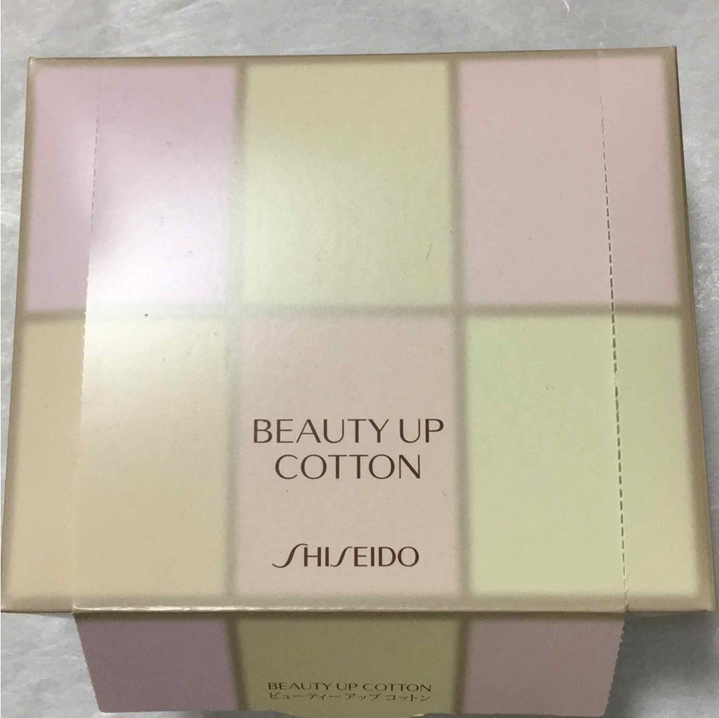 ビューティーアップコットン G/SHISEIDO/コットンを使ったクチコミ(1枚目)
