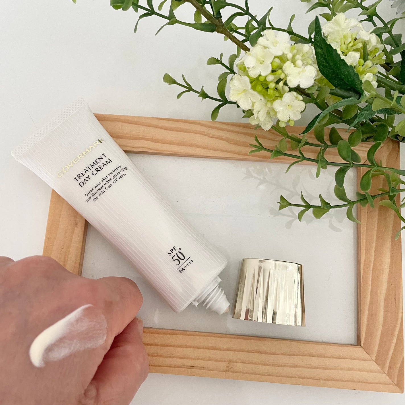 トリートメント デイ クリーム/COVERMARK/日焼け止めクリームを使ったクチコミ(3枚目)