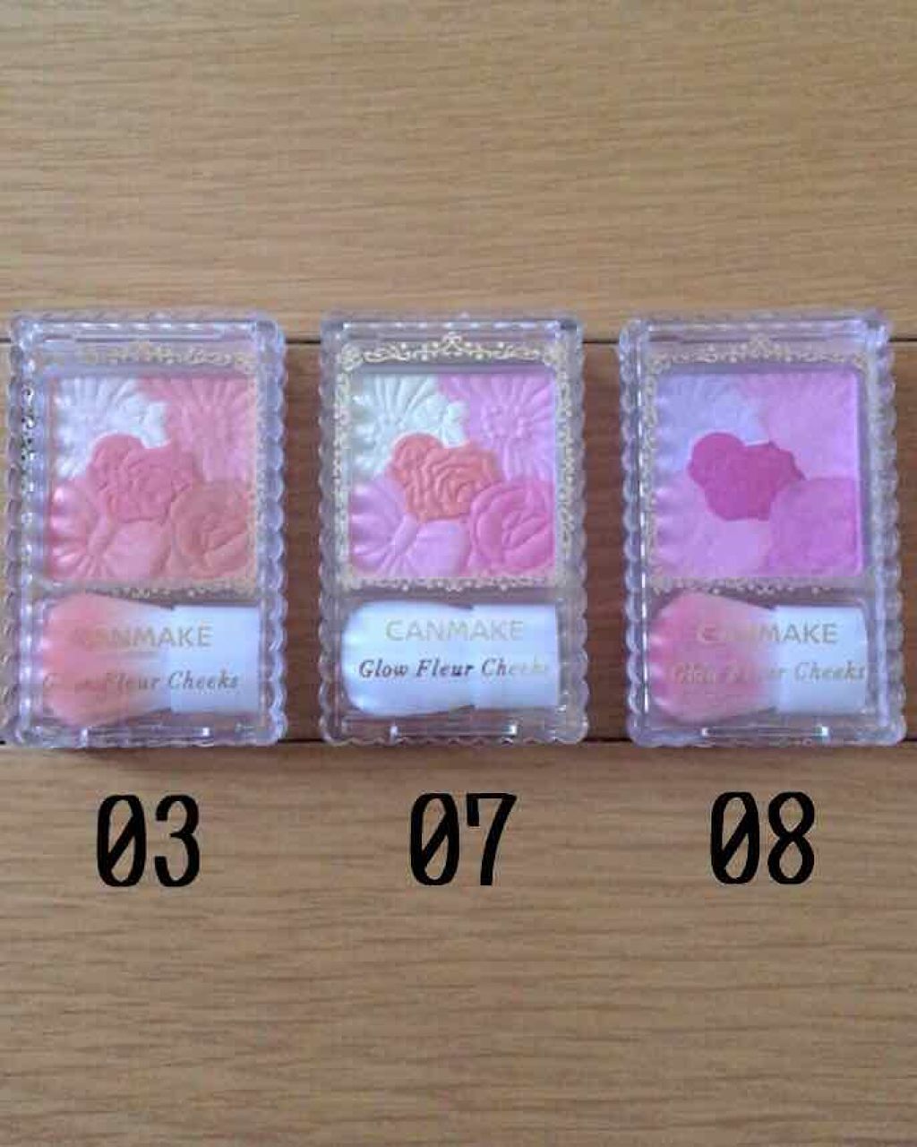 グロウフルールチークス/キャンメイク/パウダーチークを使ったクチコミ(2枚目)