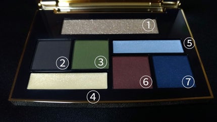 アイカラーパレット ホリデーリミテッド/Amplitude/アイシャドウパレットを使ったクチコミ(2枚目)