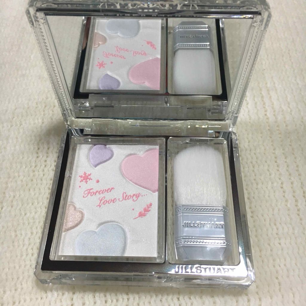 ホワイトラブストーリー コレクション (クリスマスコフレ 2018)/JILL STUART/メイクアップキットを使ったクチコミ（3枚目）