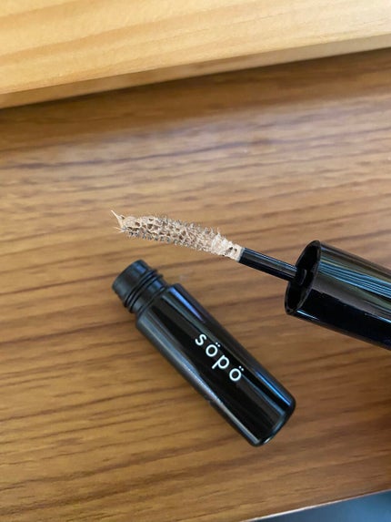 カラーマスカラ/sopo/マスカラを使ったクチコミ(2枚目)