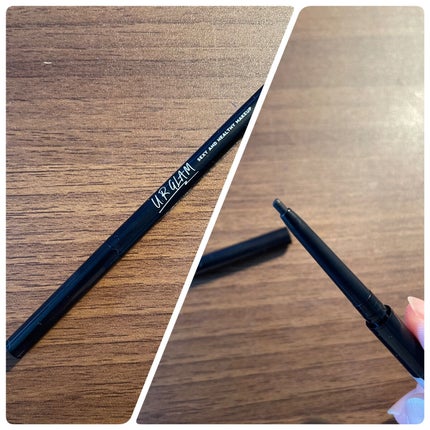 UR GLAM GEL EYELINER/U R GLAM/ジェルアイライナーを使ったクチコミ(2枚目)