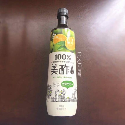 美酢 (希釈タイプ)/美酢(ミチョ)/その他飲むお酢を使ったクチコミ(1枚目)