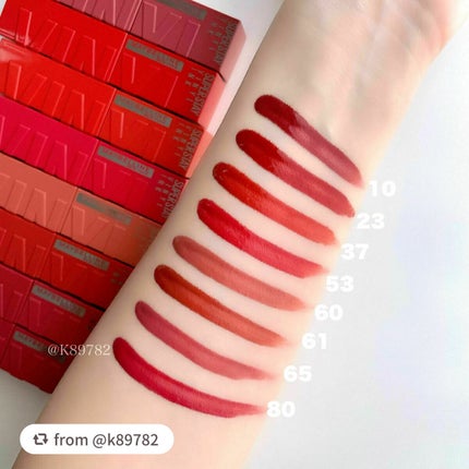 SPステイ ヴィニルインク/MAYBELLINE NEW YORK/口紅を使ったクチコミ(3枚目)