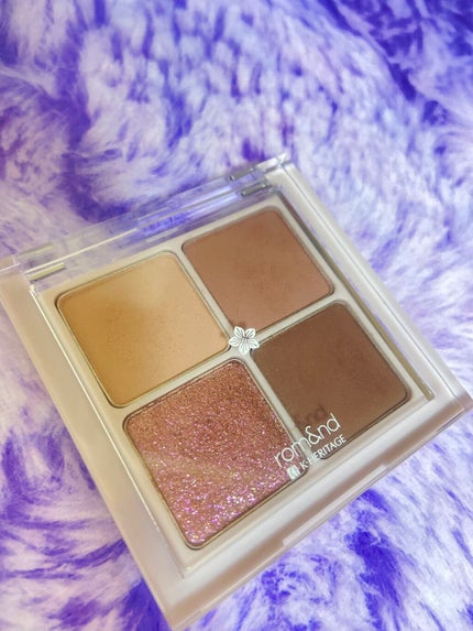 ベターザンアイズ/rom&nd/アイシャドウパレットを使ったクチコミ(1枚目)