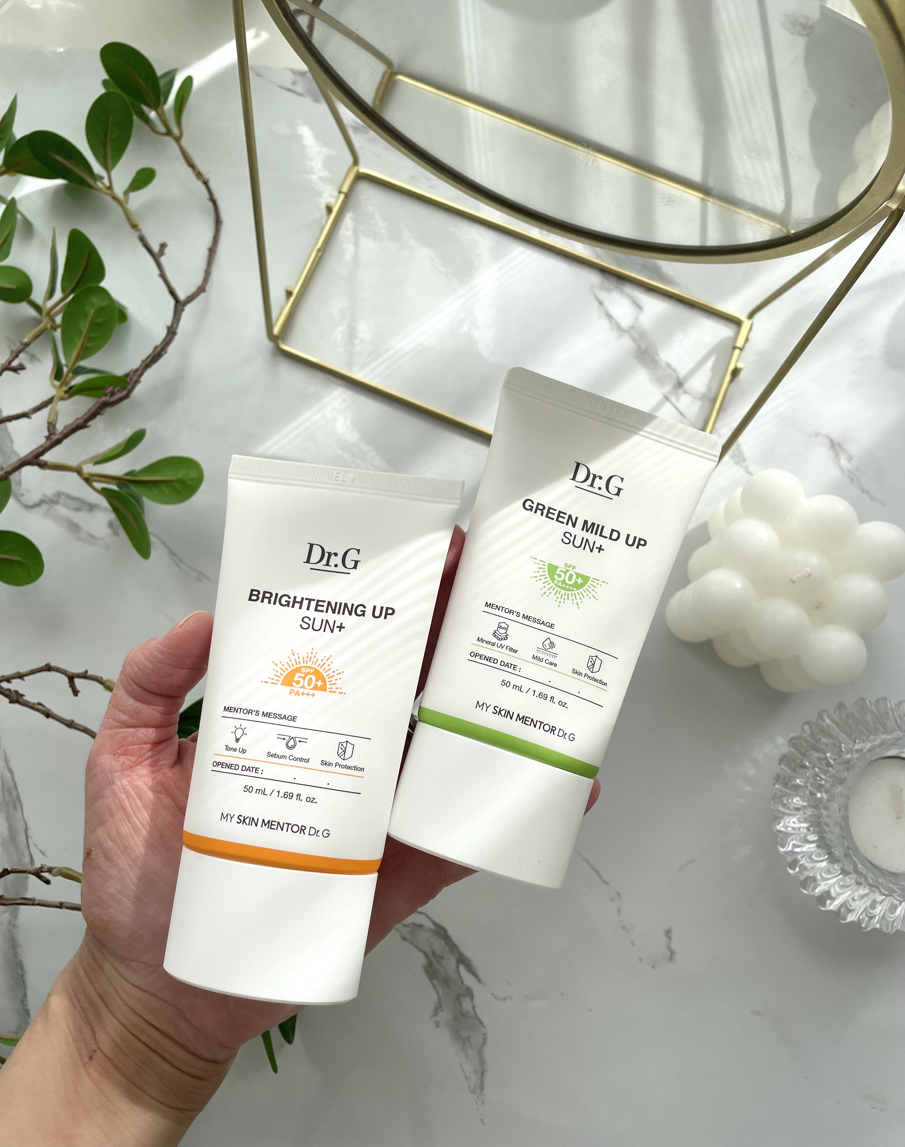 ブライトニングアップサンプラス/Dr.G/日焼け止めクリームを使ったクチコミ（2枚目）