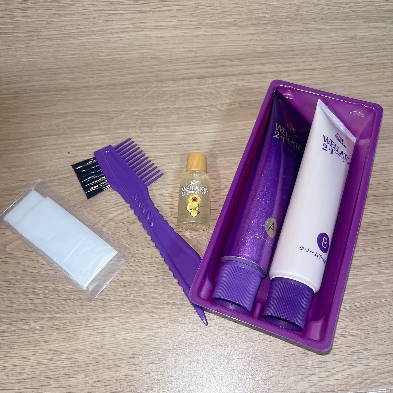 ウエラトーン ツープラスワン クリームタイプ/ウエラ/ヘアカラーを使ったクチコミ（3枚目）