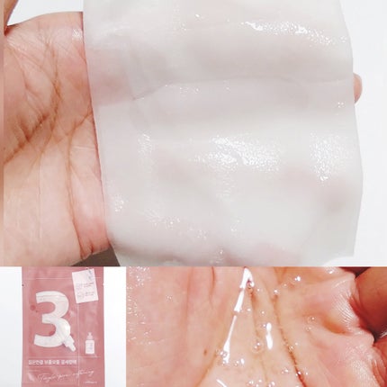 3番 すべすべキメケアシートマスク/numbuzin/シートマスク・パックを使ったクチコミ(4枚目)