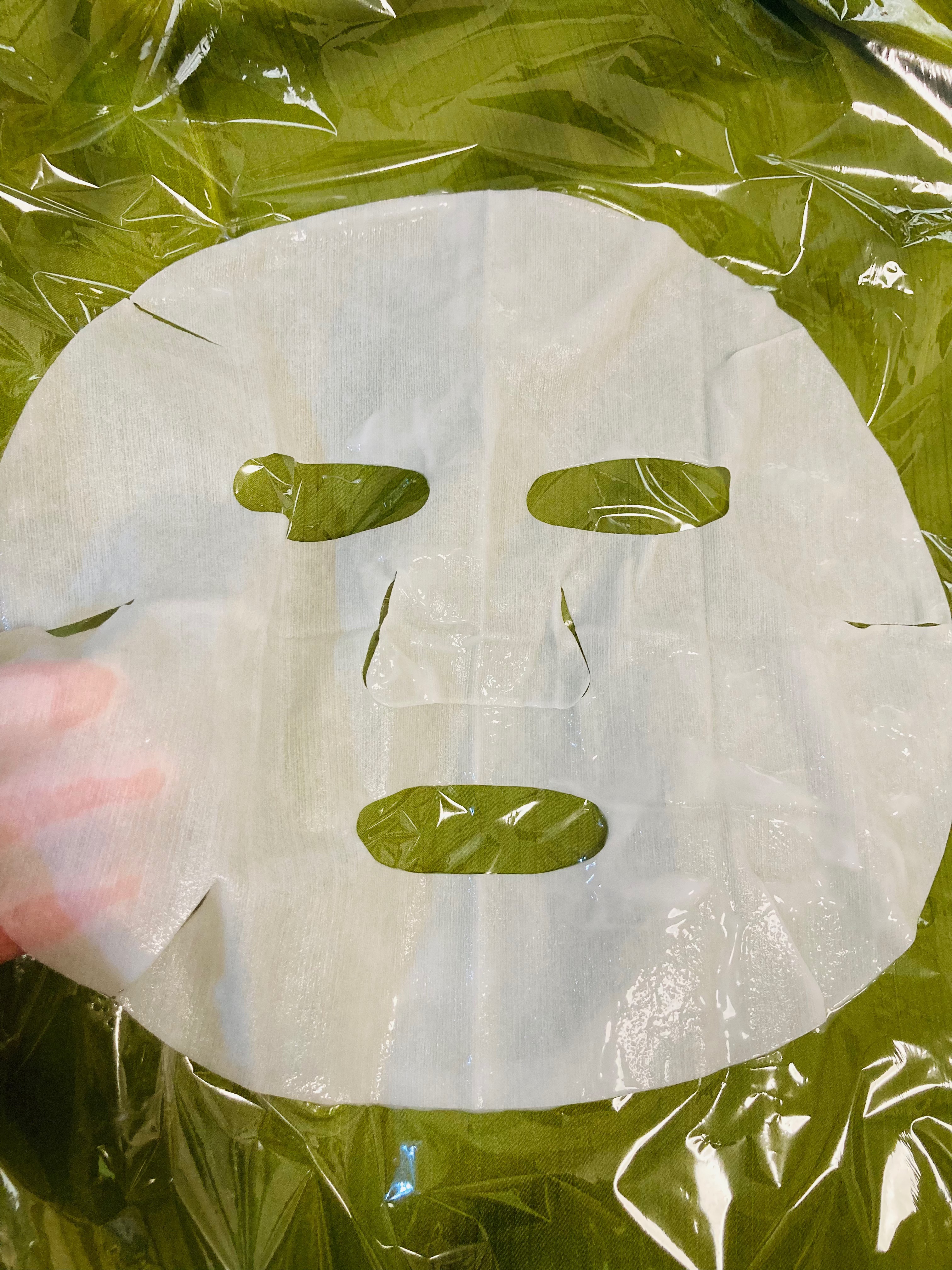 ステムリッチミルクマスク ４枚入り/リスタ/シートマスク・パックを使ったクチコミ（3枚目）