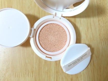 フィクシングヌードフィットクッション/too cool for school/クッションファンデーションを使ったクチコミ(2枚目)