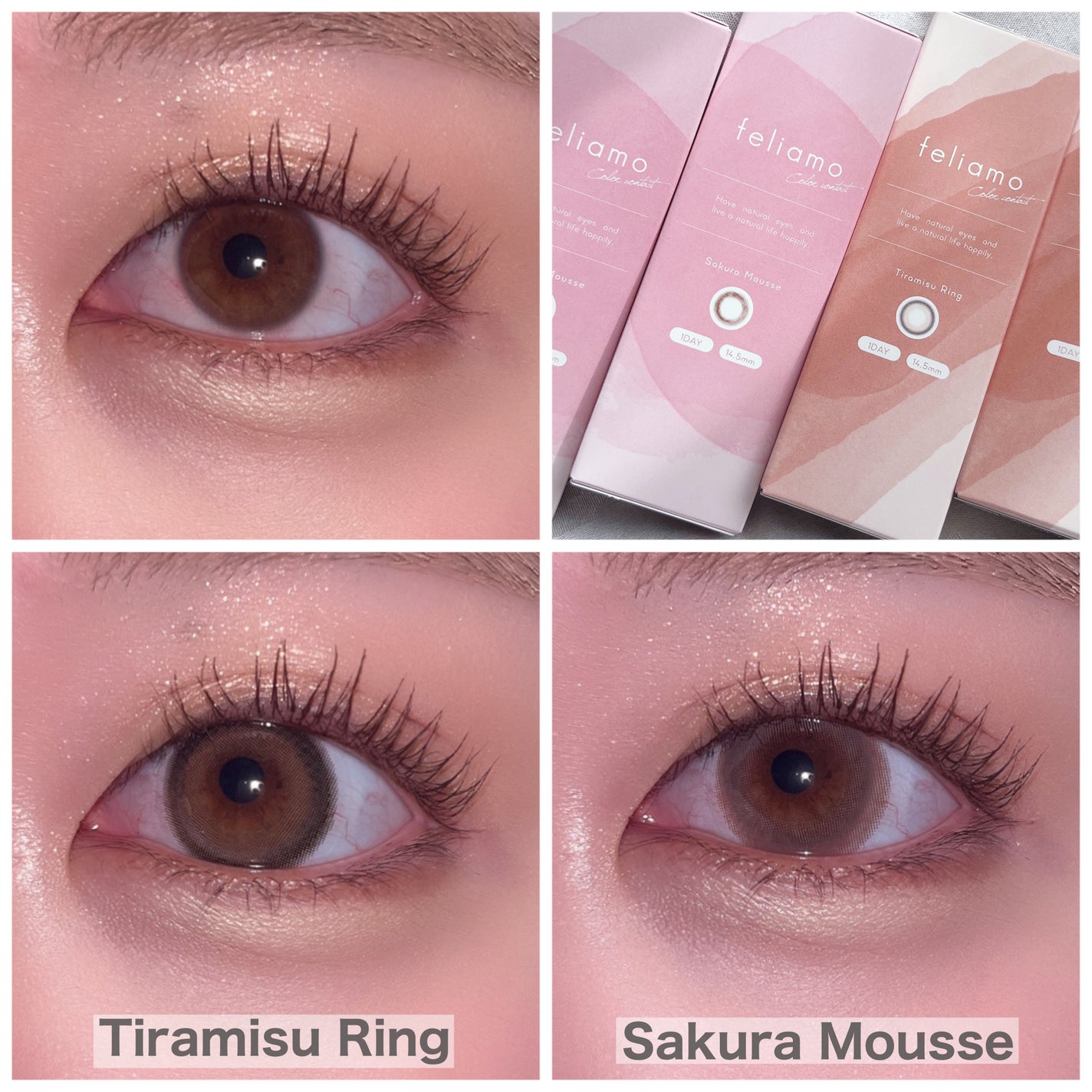 feliamo 1day/feliamo/ワンデー(1DAY)カラコンを使ったクチコミ(3枚目)