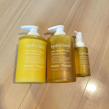 ダメージリペア ハイドロモイスト シャンプー/ヘアトリートメント/hydrotank/シャンプー・コンディショナーを使ったクチコミ(1枚目)