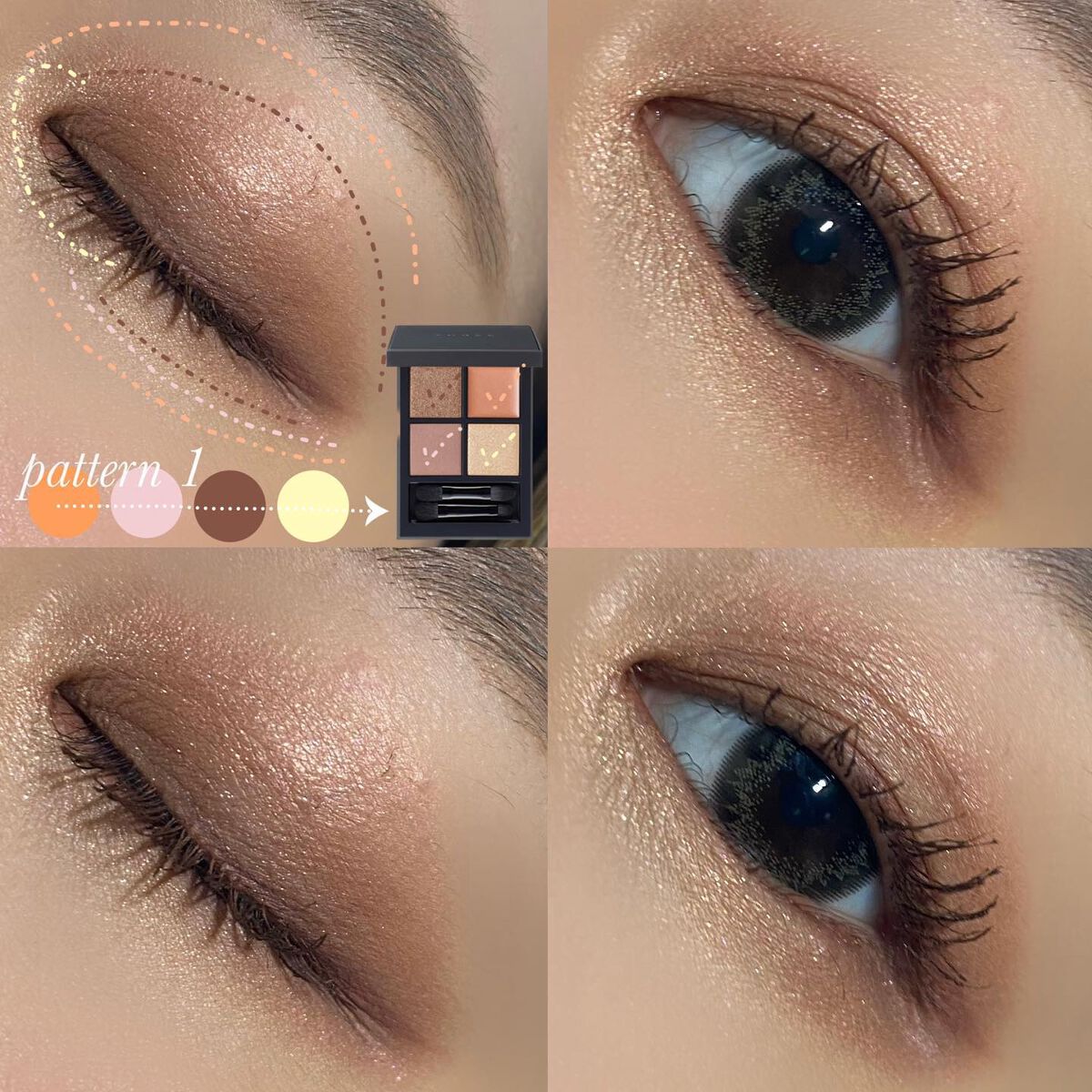 ディメンショナルビジョンアイパレット/THREE/アイシャドウパレットを使ったクチコミ(8枚目)