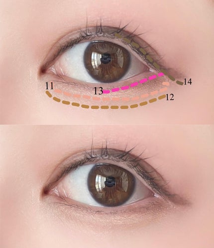 スーパープルーフ フィッティング ジェルアイライナー/COSNORI/ジェルアイライナーを使ったクチコミ(4枚目)