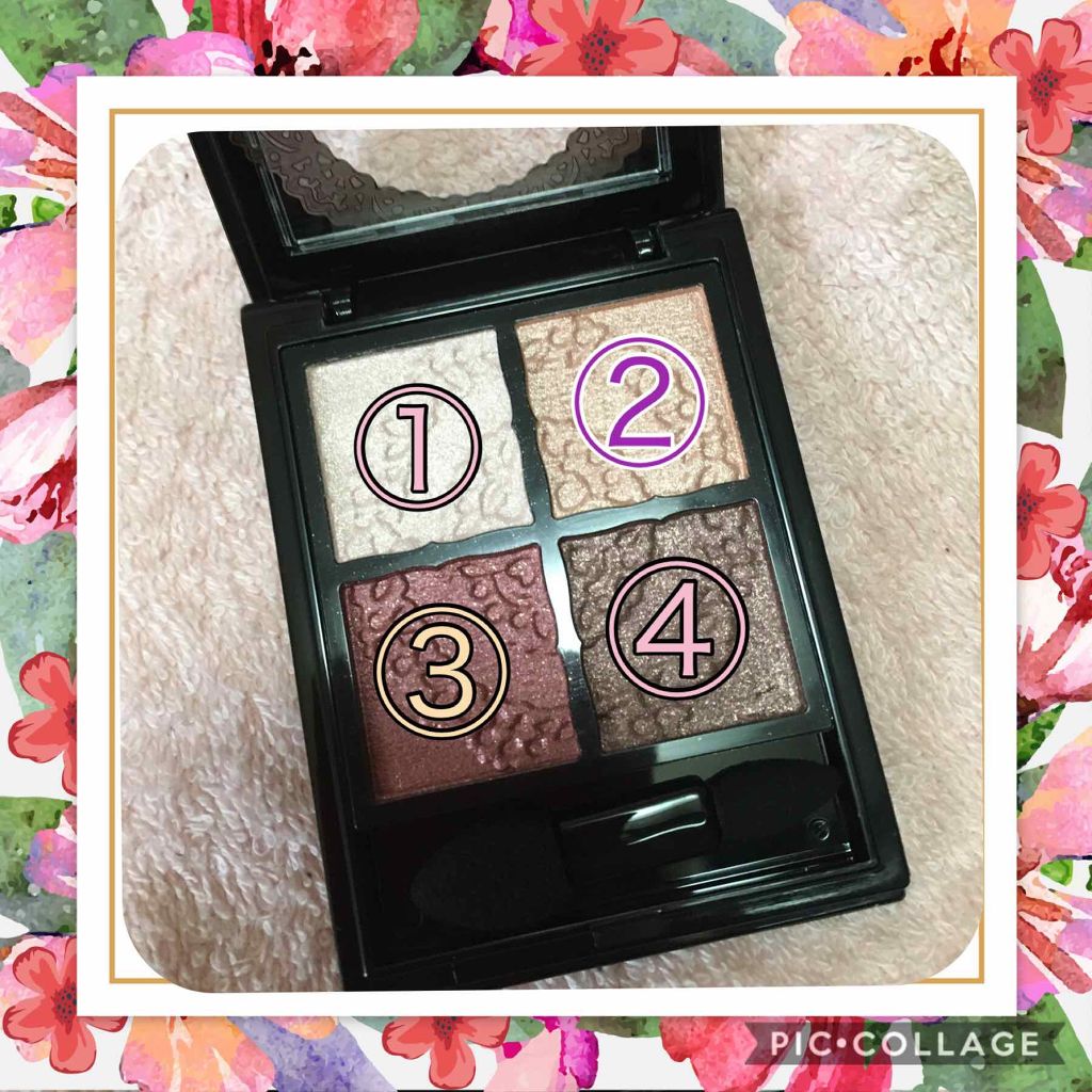 グロッシーリッチ アイズ/Visée/アイシャドウパレットを使ったクチコミ(3枚目)