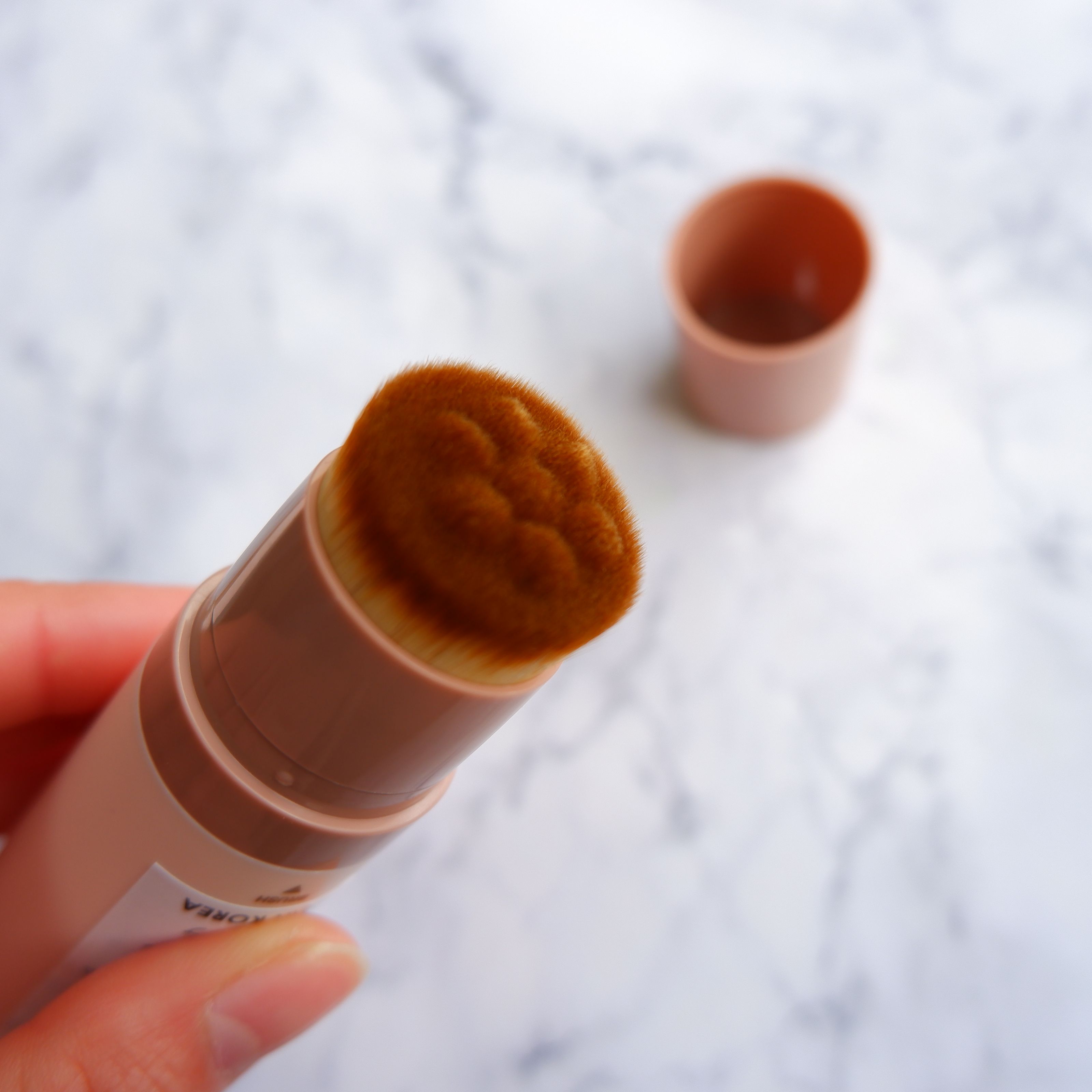 ヴィーガンナチュラルカバースティックファンデーション/DERMASHARE/その他ファンデーションを使ったクチコミ（3枚目）