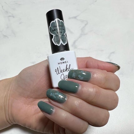 ウィークリージェル/HOMEI/ジェルネイルを使ったクチコミ(4枚目)
