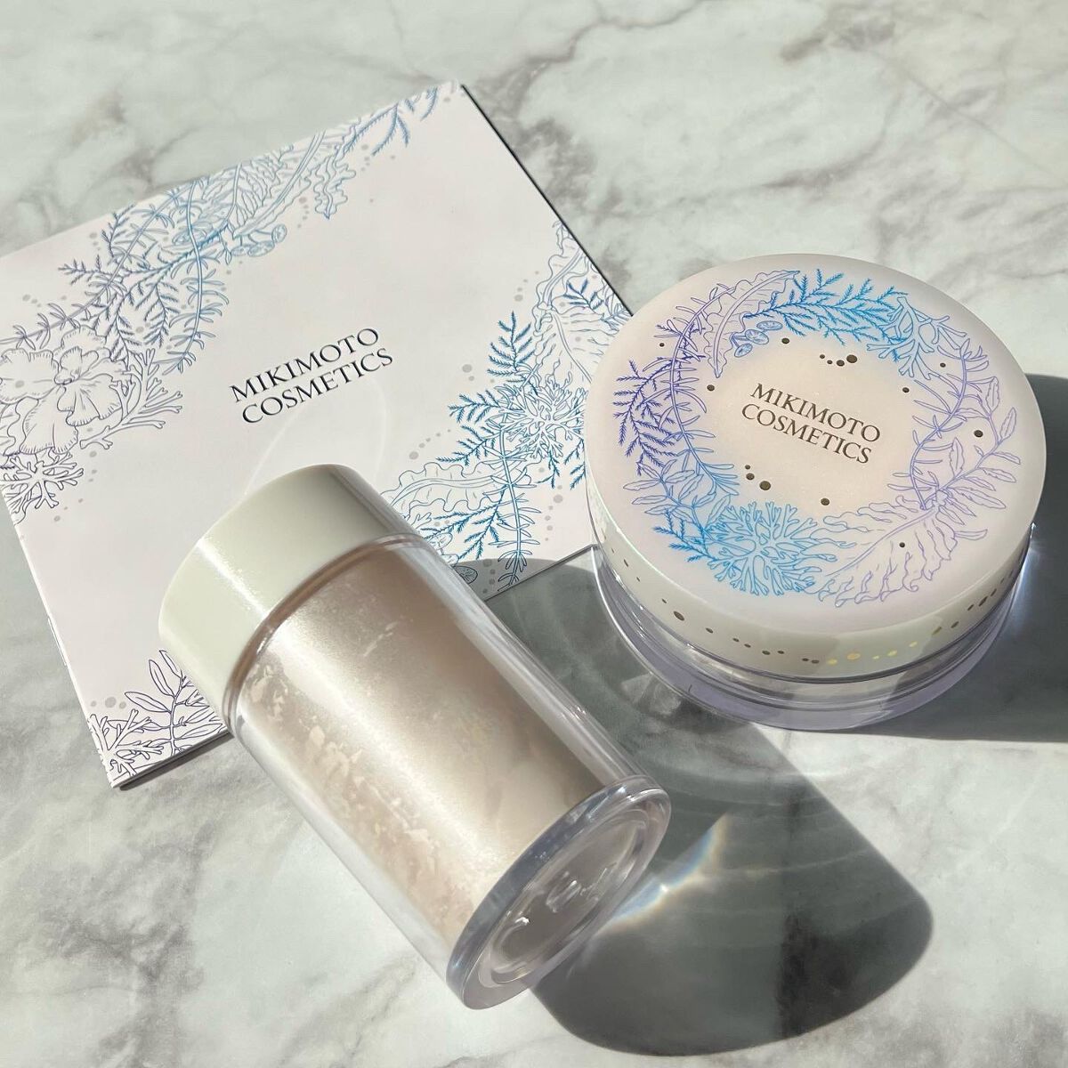 フェイスパウダーセット(TL)/ミキモト コスメティックス/ルースパウダーを使ったクチコミ(2枚目)