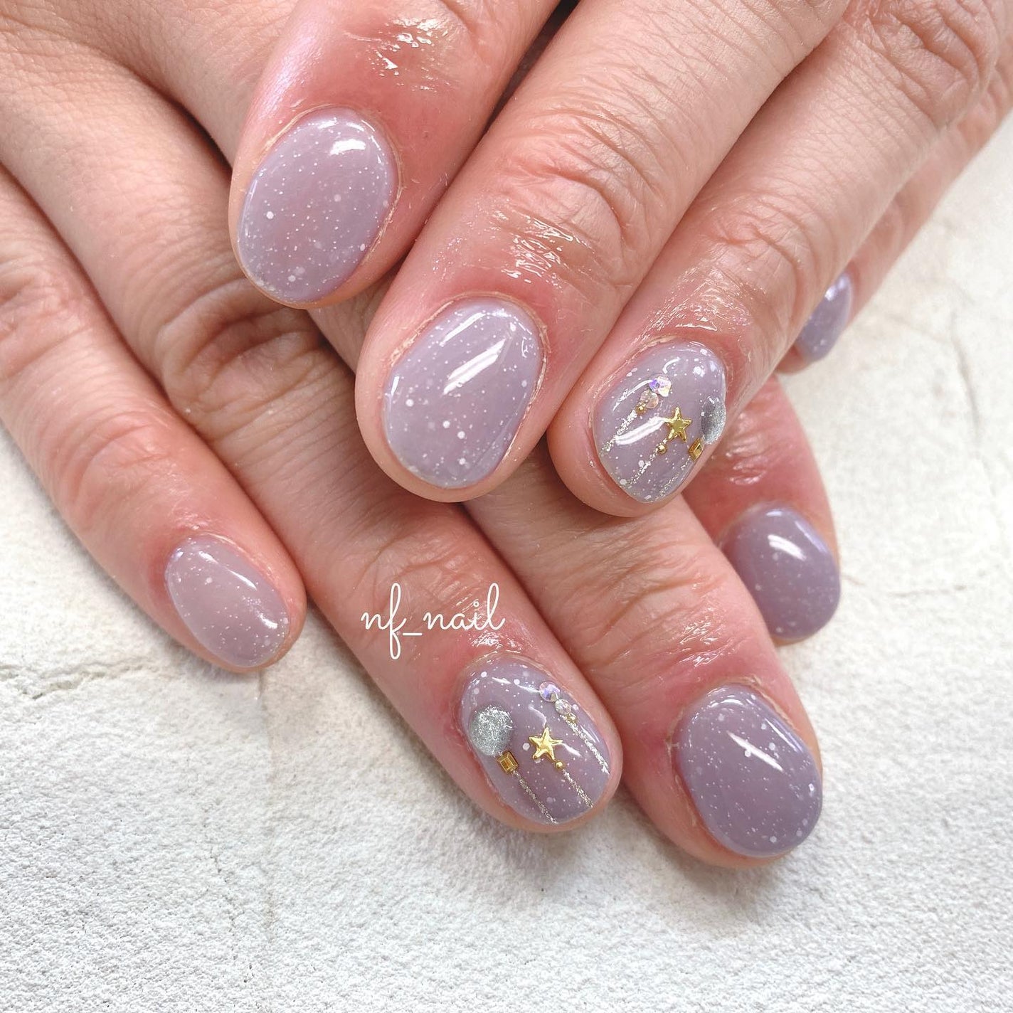 Natsumi◎nailist on LIPS 「.2本art¥6530.#ネイル#ネイルデザイン#ネイルア..」(2枚目)