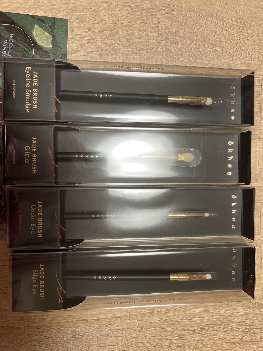 okhee Edge Eye Brush(NUN05)/SOOA DOR/メイクブラシを使ったクチコミ（2枚目）