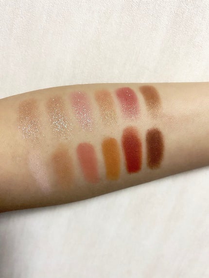 リトルエンジェル12色アイシャドウパレット/FlowerKnows/アイシャドウパレットを使ったクチコミ(5枚目)