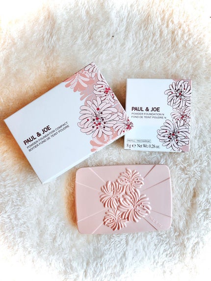 ヴェール ファンデーション 101 ライトオークル/PAUL & JOE BEAUTE/パウダーファンデーションを使ったクチコミ(3枚目)