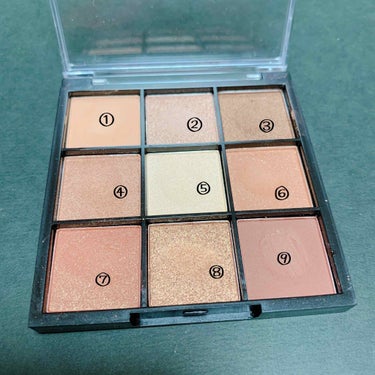 UR GLAM　BLOOMING EYE COLOR PALETTE/U R GLAM/アイシャドウパレットを使ったクチコミ（2枚目）