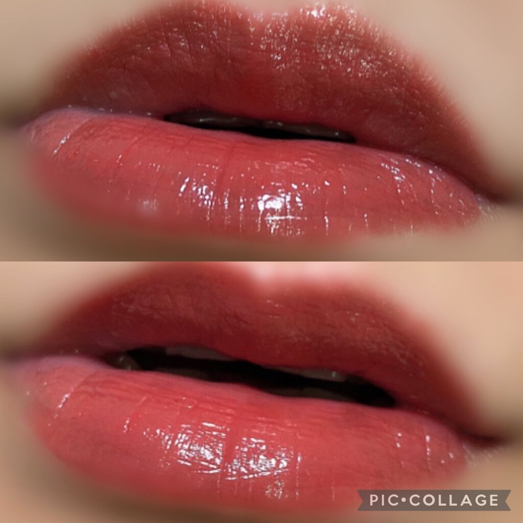 ルージュ ヴォリュプテ シャイン/YVES SAINT LAURENT BEAUTE/口紅を使ったクチコミ(5枚目)