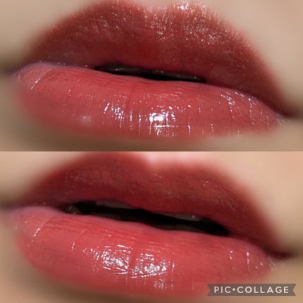 ルージュ ヴォリュプテ シャイン/YVES SAINT LAURENT BEAUTE/口紅を使ったクチコミ(5枚目)