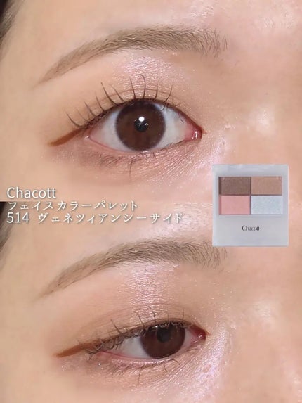 フェイスカラーパレット/チャコット・コスメティクス/アイシャドウパレットを使ったクチコミ(1枚目)