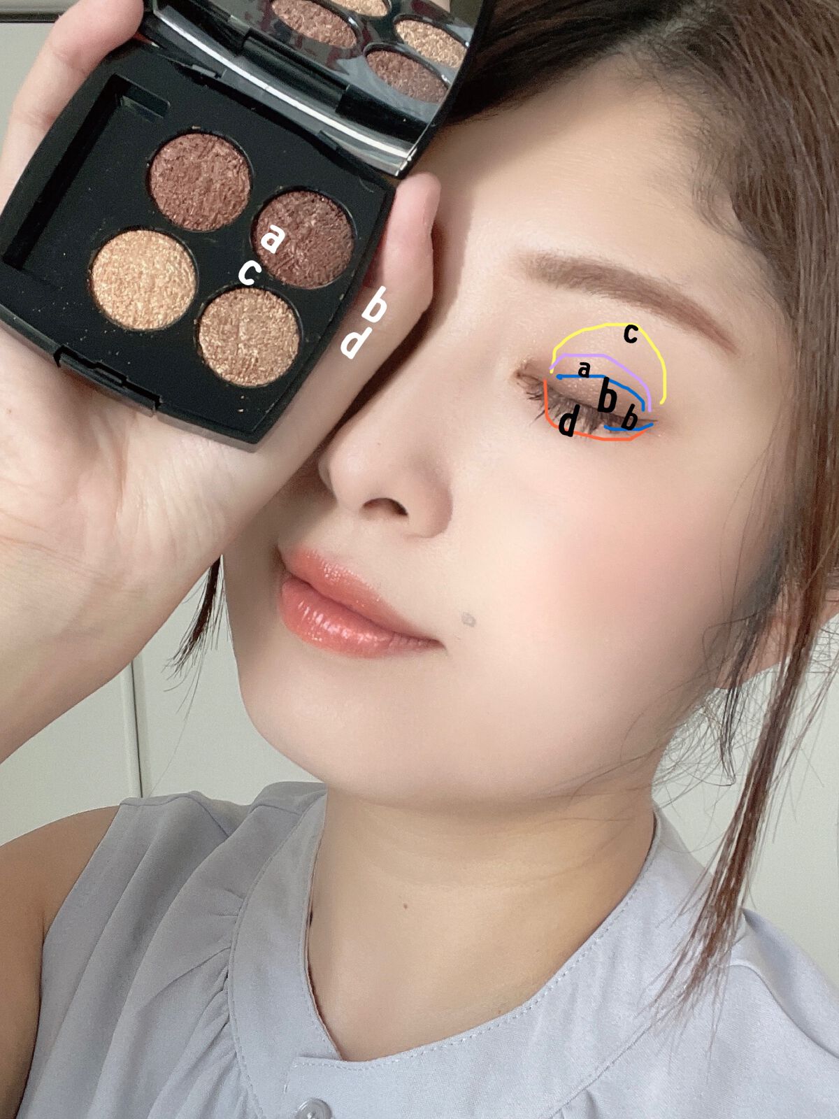 レ キャトル オンブル ツイード/CHANEL/アイシャドウパレットを使ったクチコミ(3枚目)