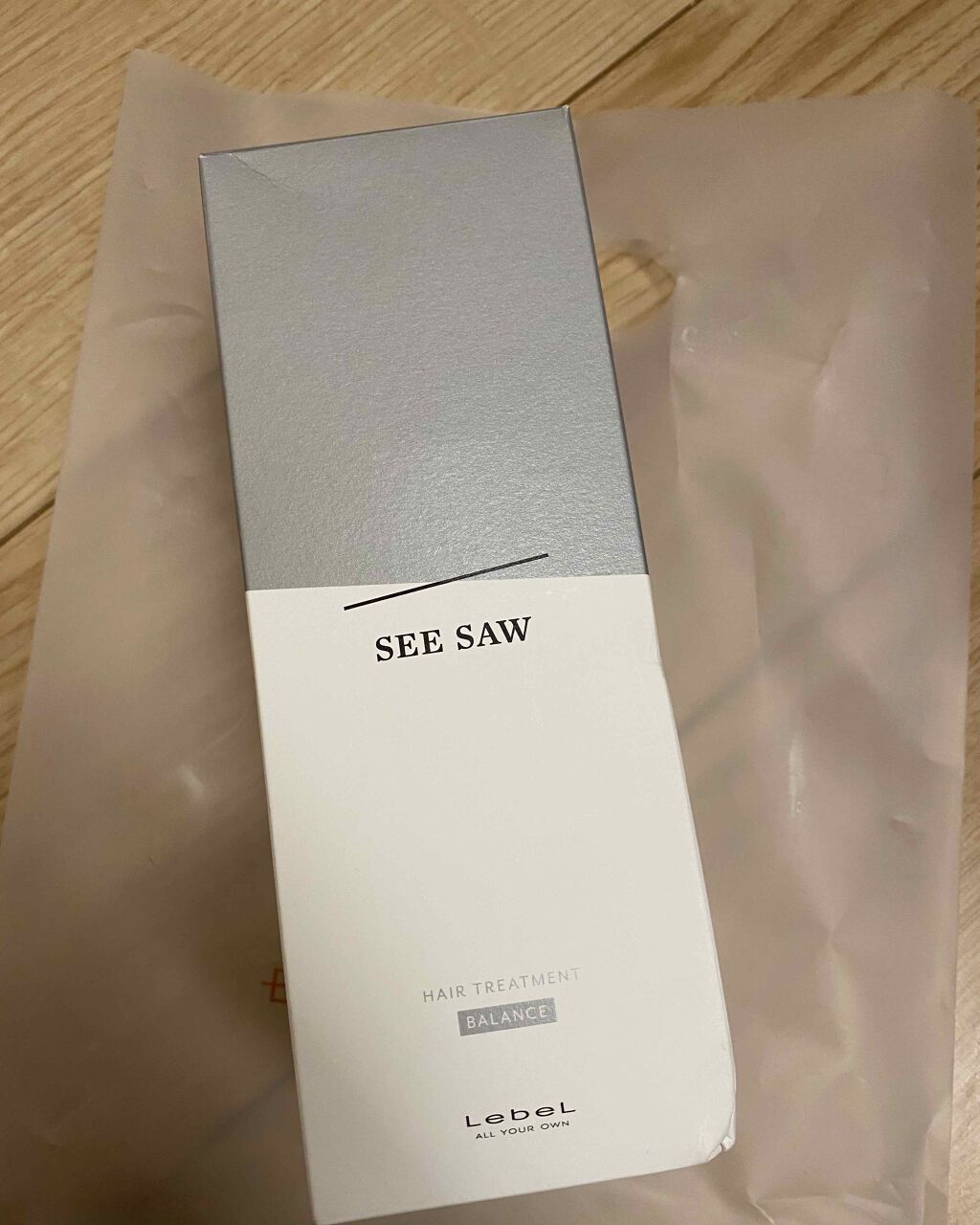 SEE SAW ヘア&スキャルプシャンプー/ヘアトリートメント/LebeL/シャンプー・コンディショナーを使ったクチコミ(1枚目)