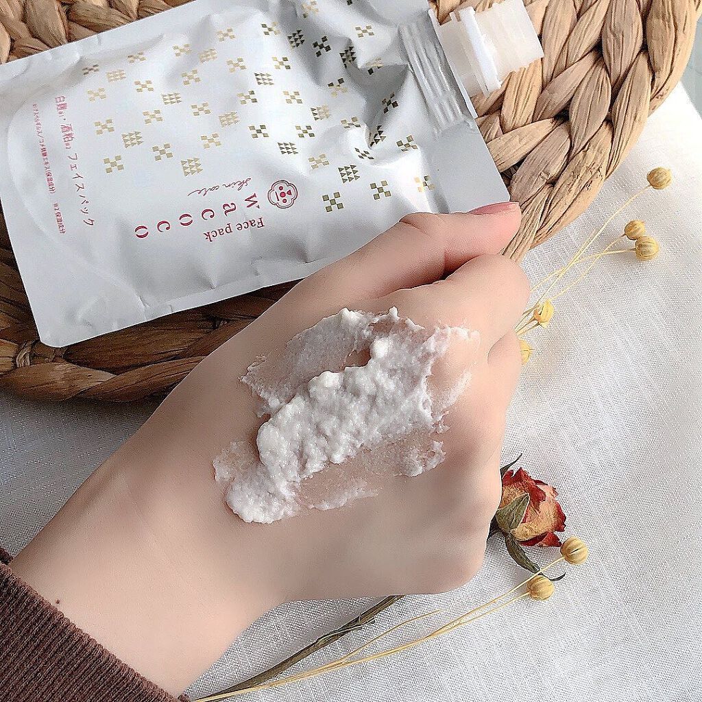 ワココ　白麹と酒粕のフェイスパック/クラブ/洗い流すパック・マスクを使ったクチコミ（1枚目）