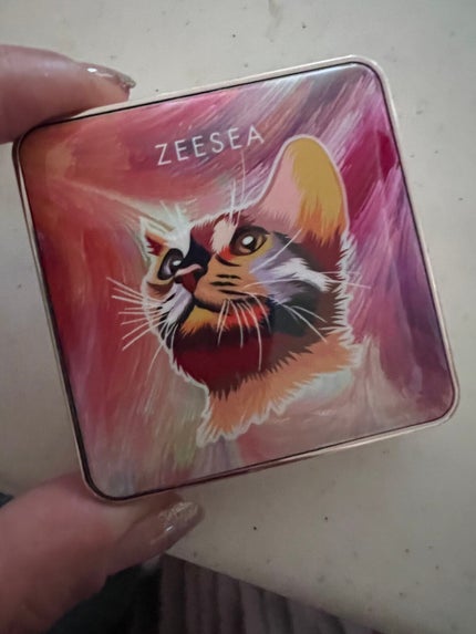 アニマルアイシャドウ(4シェード)/ZEESEA/アイシャドウパレットを使ったクチコミ(5枚目)