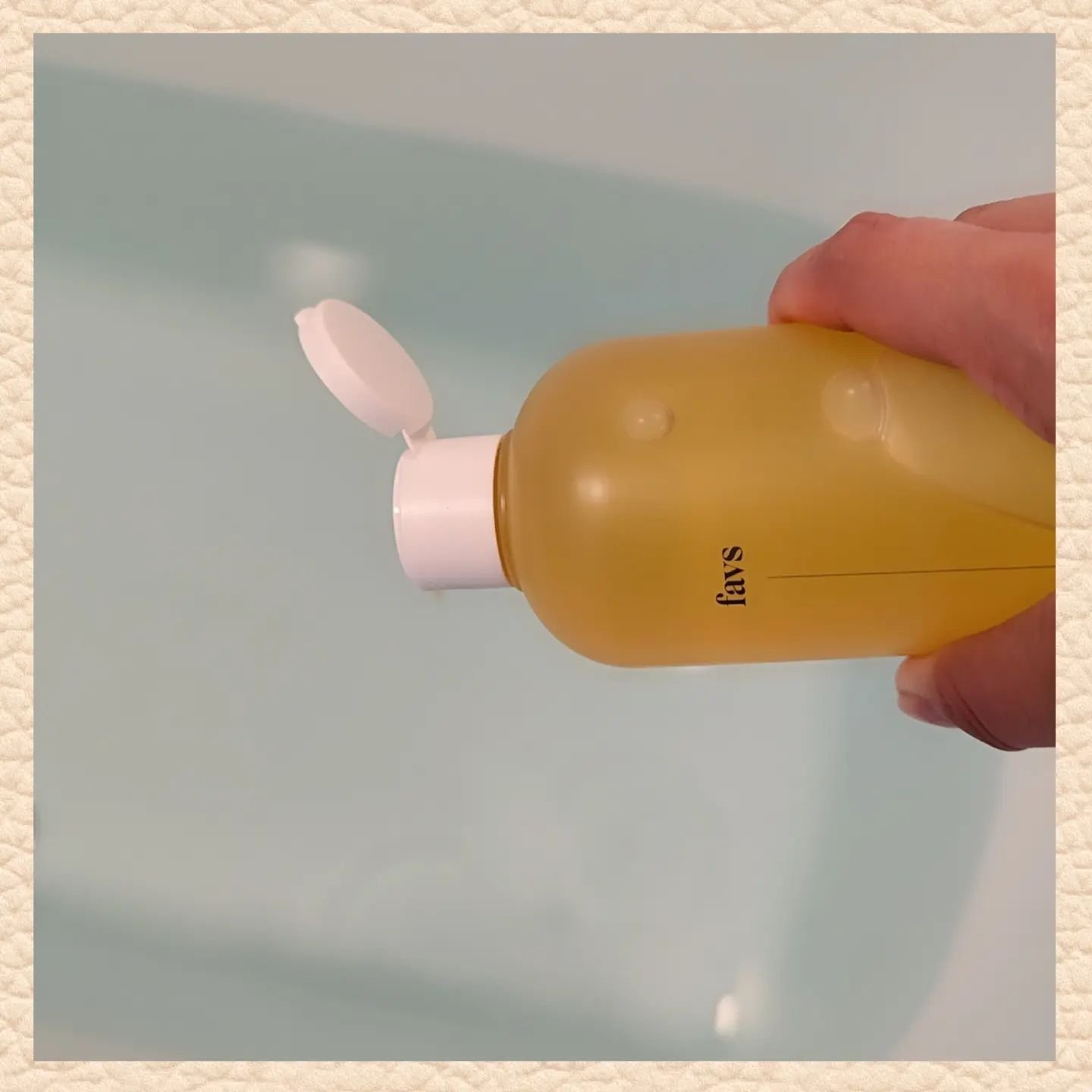 カーミングリラックスバスオイル/favs/保湿系入浴剤を使ったクチコミ（2枚目）