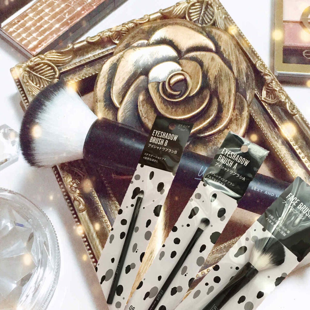 UR GLAM CHEEK BRUSH/U R GLAM/メイクブラシを使ったクチコミ(1枚目)