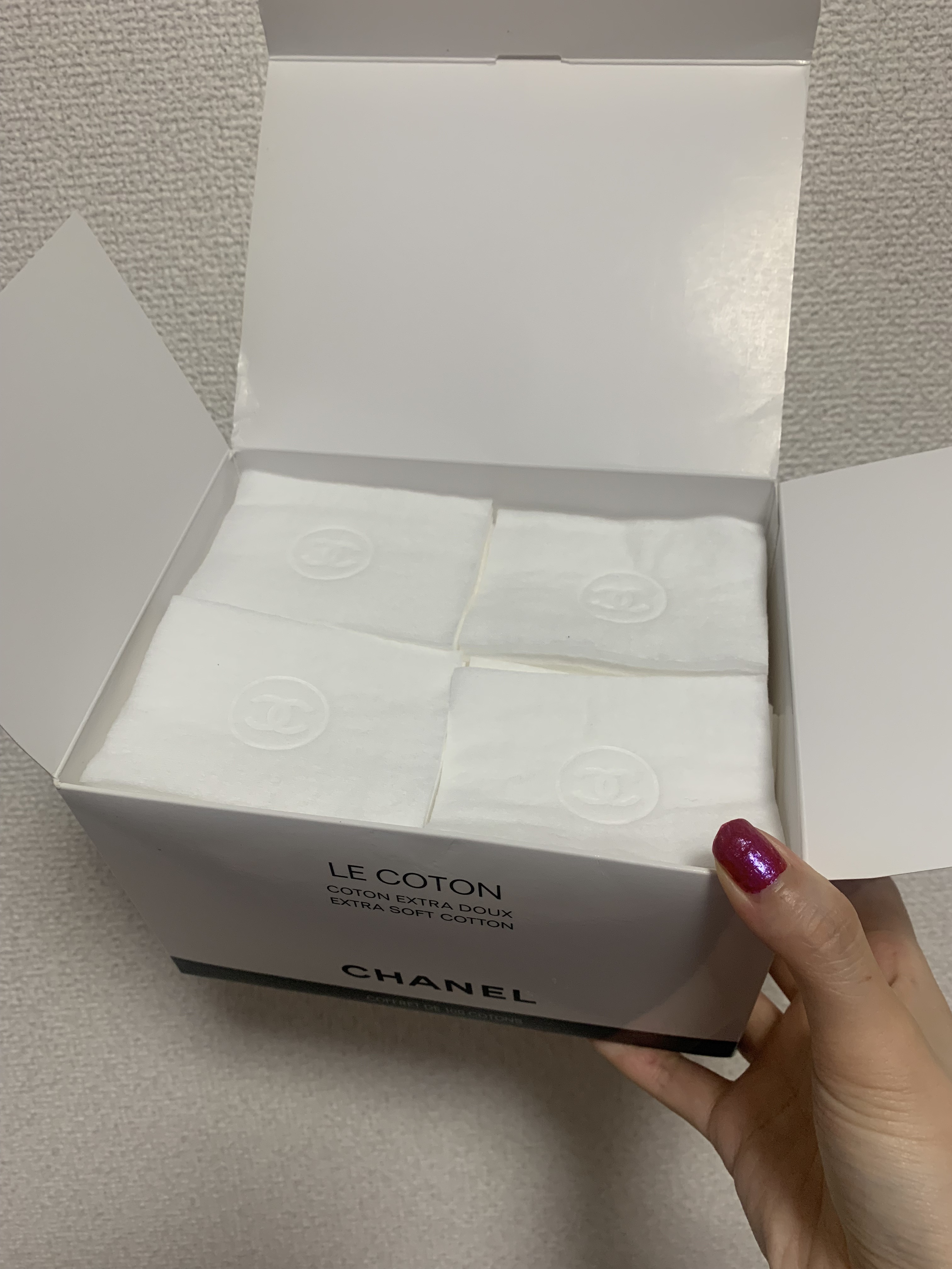 ル コットン/CHANEL/コットンを使ったクチコミ（2枚目）