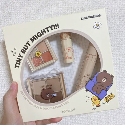 LINE FRIENDS EDITION/rom&nd/メイクアップキットを使ったクチコミ(1枚目)