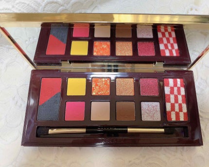 アリスドリームランドシリーズ 12色アイシャドウパレット(ZEESEA×大英博物館)/ZEESEA/アイシャドウパレットを使ったクチコミ(3枚目)