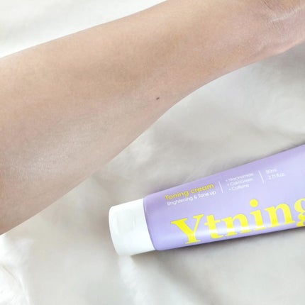 ワイトニング 美白ボディークリーム/Ytning/ボディクリームを使ったクチコミ(3枚目)