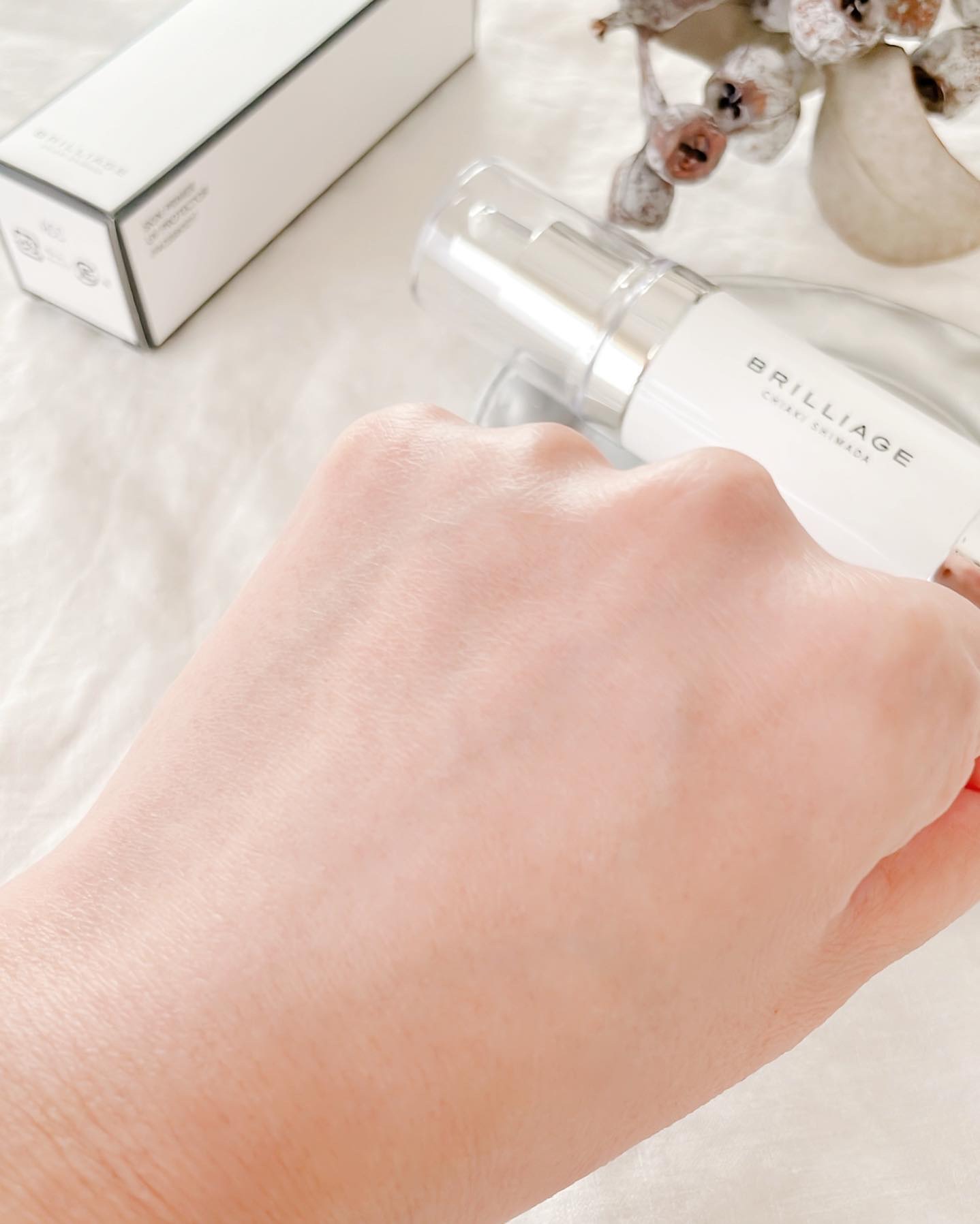 スキンプライマー UV プロテクター（フェイス＆ボディ）/ブリリアージュ/化粧下地を使ったクチコミ（3枚目）