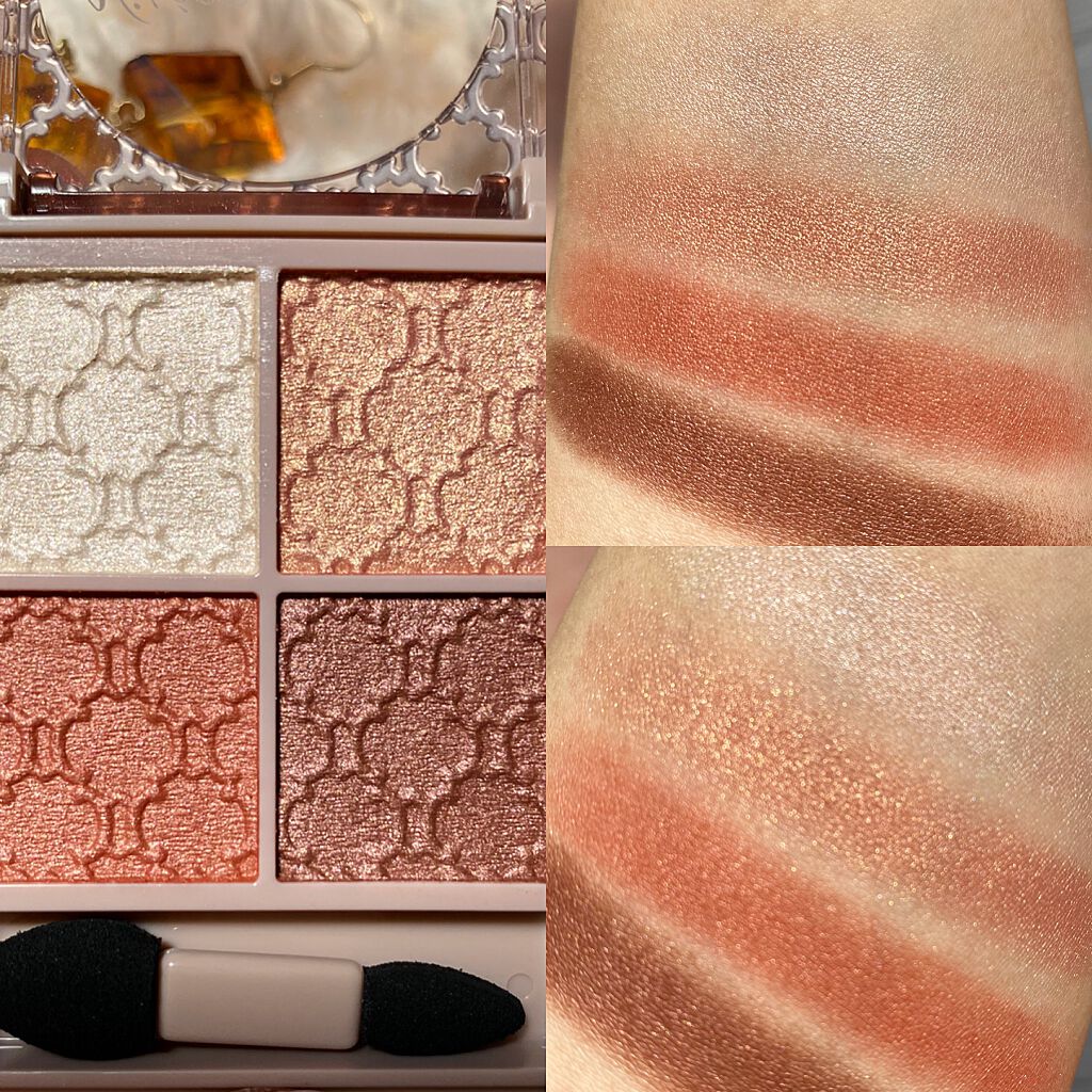 グロッシーリッチ アイズ N/Visée/アイシャドウパレットを使ったクチコミ（2枚目）